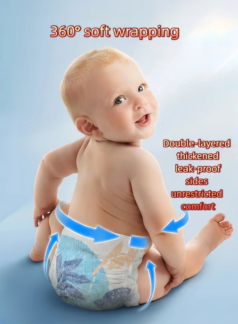 أنت حفاضات يولي للأطفال الرضع، مقاس XXXXL (19+ كجم)، تمنع طفح الحفاضات بفعالية، 33 حفاضة - Image 2